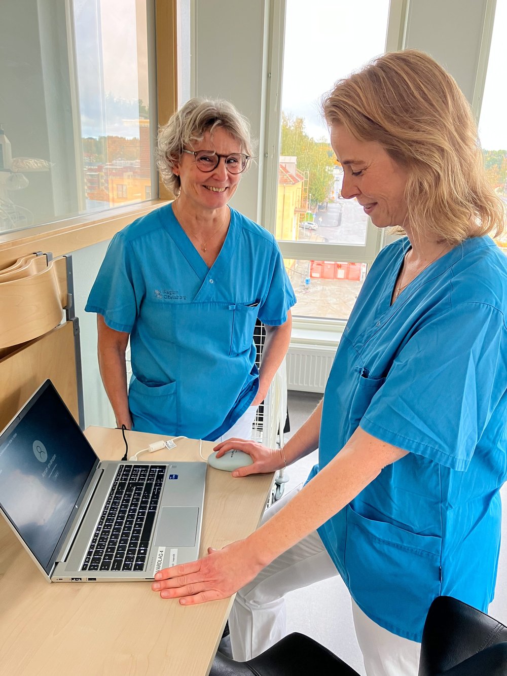 Gott exempel på arbete för hyroberoende inom verksamhetsområde anestesin.