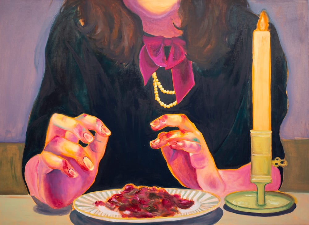 Konstverk Maria Jansson Fine dining