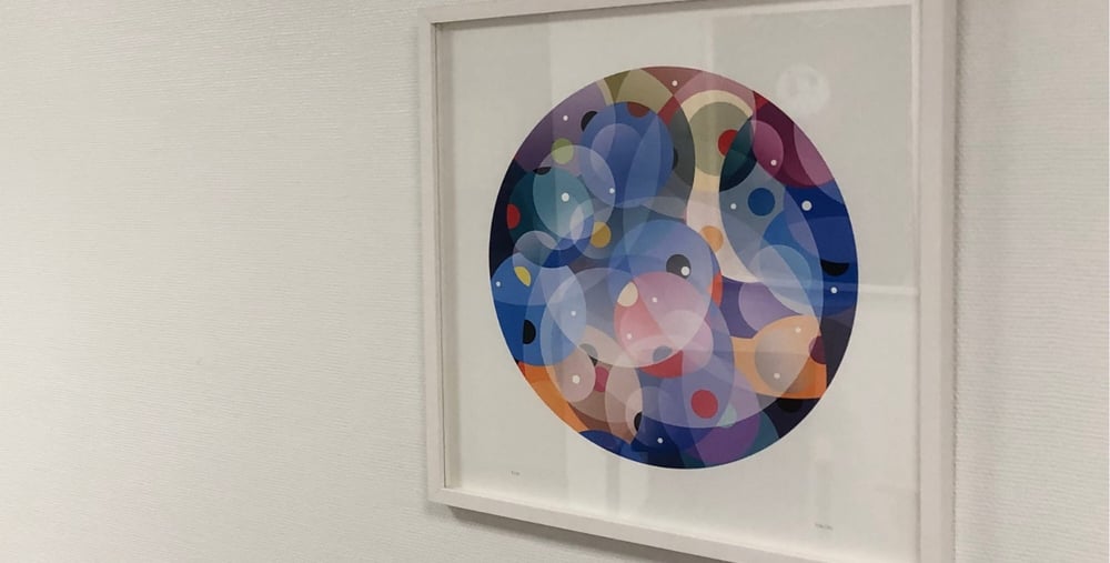 Konstverk Globe bright large i (2013) av Ove Carlsson