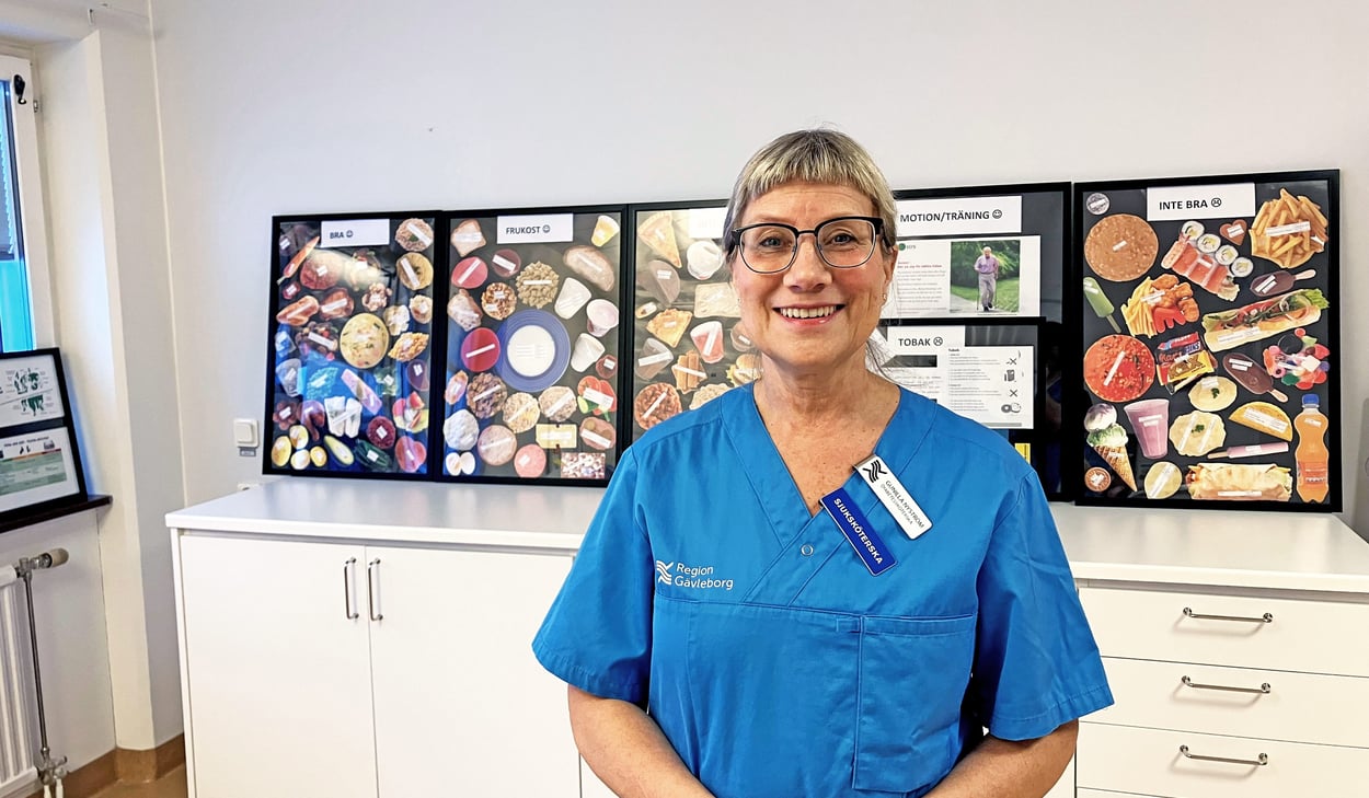 Gunilla Nyström, diabetessjuksköterska.