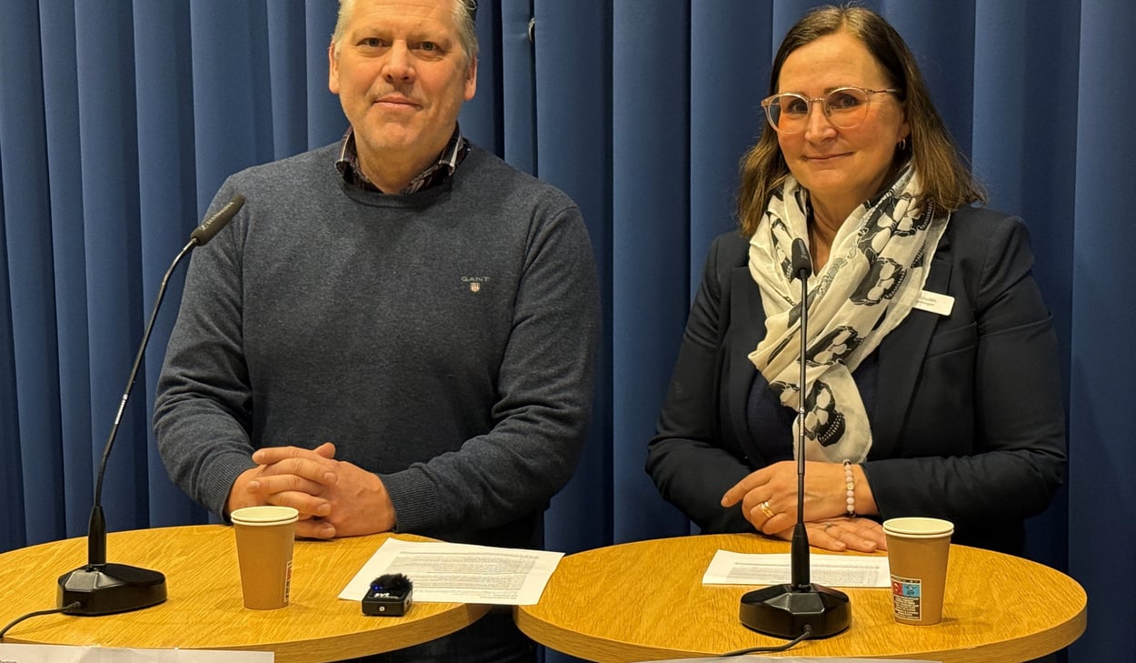 Martin Andersson och Lena Grudén