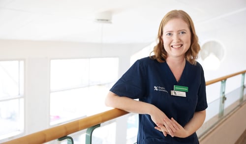Evelina Eriksson, undersköterska Bollnäs sjukhus och ambassadör för Gävleborgskraften